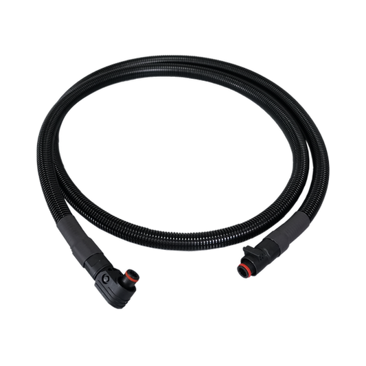 1/0 AWG cables - Straight + 90 degree angle pluggable connector, Play and Plug, 140cm, DESIGNED FOR RX9MP SPECIALLY