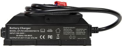 NUEPower 48V 52Ah Metal Case Battery and Charger Package