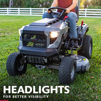 MT100 42 In. 13.5 HP 500Cc E1350 Series Briggs and Stratton Engine 6-Speed Manual Gas Riding Lawn Tractor Mower
