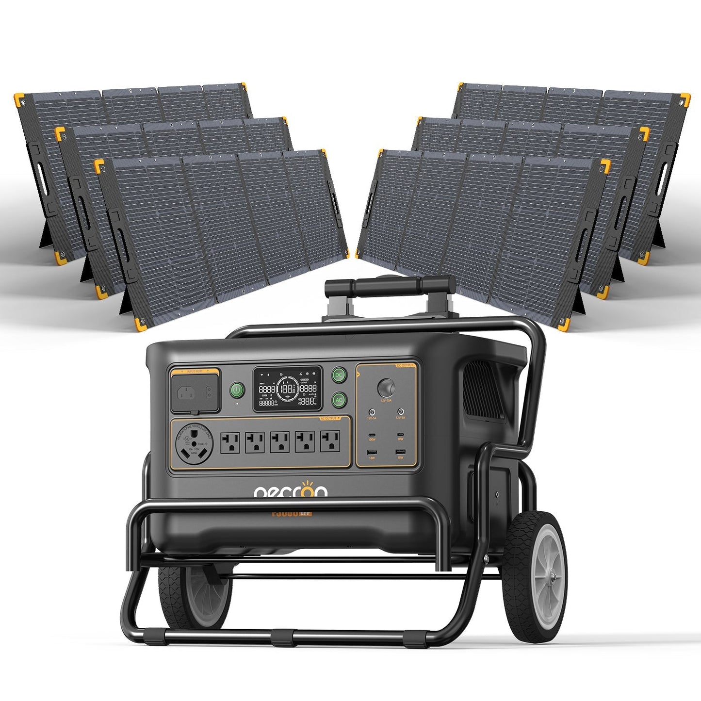 PECRON F3000LFP Portable Power Station 3600W 3072Wh