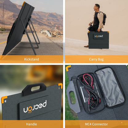 PECRON PV200 200W Portable Solar Panel Waterproof IP67