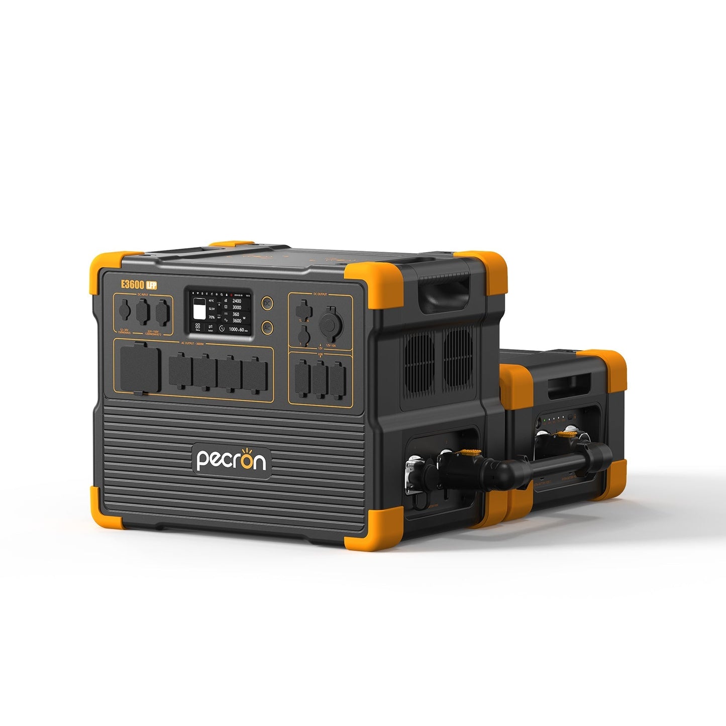 PECRON EP3000-48V Expansion Battery 3072Wh for E1500LFP/ E3600LFP/ E1000LFP/ E2400LFP/ F3000LFP