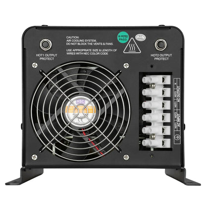 6000W DC 24V/ 48V Split Phase Pure Sine Wave Inverter With Charger