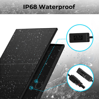440W MONO BLACK N-Type SOLAR PANEL FULL PALLET (31 PANELS) UL61730 CEC Listed