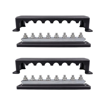 RUiXU Busbar | 3/8" (M10) Terminal Studs | One Pair | | 600A