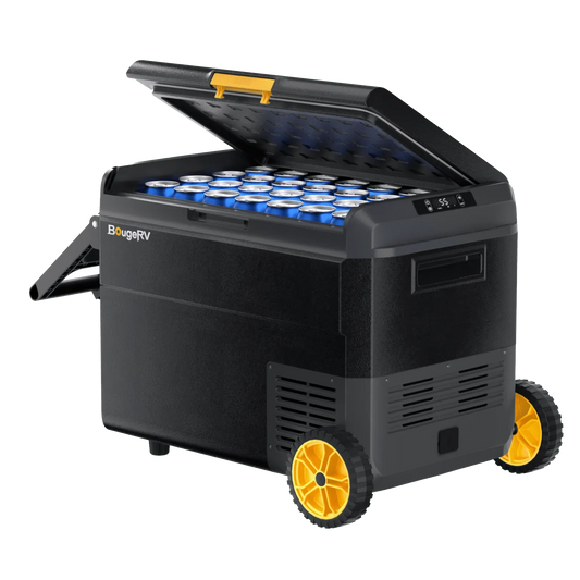 BougeRV CRS 53QT 12 Volt  Portable Car Fridge