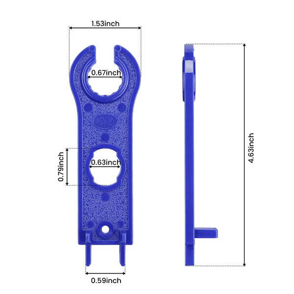 1 Pair Solar Connector Tool Assembly Spanners