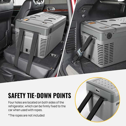 CRPRO20 21 Quart Car Fridge With 220Wh Power Station