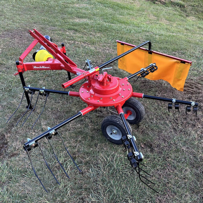 Hay Baler & Hay Rake Tedder & Disc Mower Combo, HB3120, HT100, DM8
