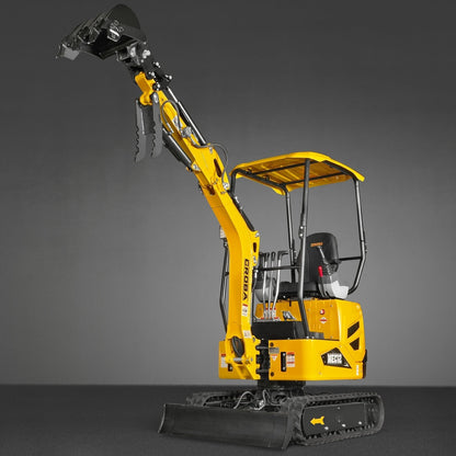 Mini Compact Excavator Kubota D722 Engine, 65.7” Max. Digging Depth, 2700 LBS Operating Weight, MEC12