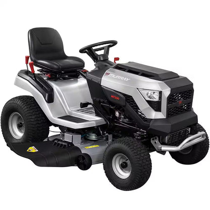 MT100 42 In. 13.5 HP 500Cc E1350 Series Briggs and Stratton Engine 6-Speed Manual Gas Riding Lawn Tractor Mower