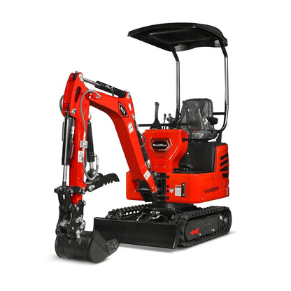 Mini Compact Excavator HONDA GX390 Engine, 65.7” Max. Digging Depth, 2280 LBS Operating Weight, MEC10